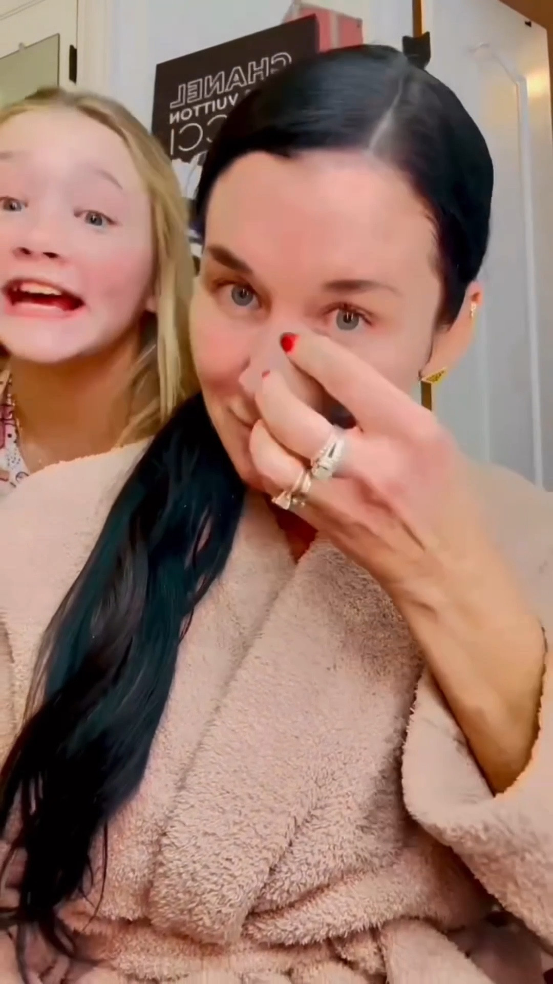 POV: Your Daughter’s more Diva than You! #grwm 
Can’t make it up!🤪#mommoments #humor #pov #makeuplover