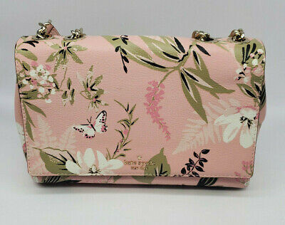 Kate Spade Briar Lane Botanical Emelyn Crossbody Pink Multi   | eBay | eBay AU