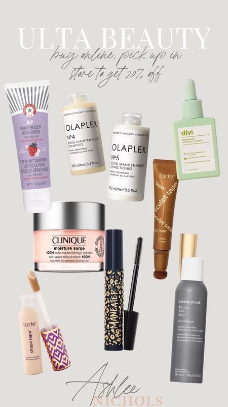 Save on so many beauty staples at ulta when you buy online and pick up in store!

Beauty sale, ulta beauty, divi on sale, Tarte sale, beauty favorites, gifts for her, Mother’s Day gift ideas 

#LTKBeauty #LTKGiftGuide #LTKFindsUnder100