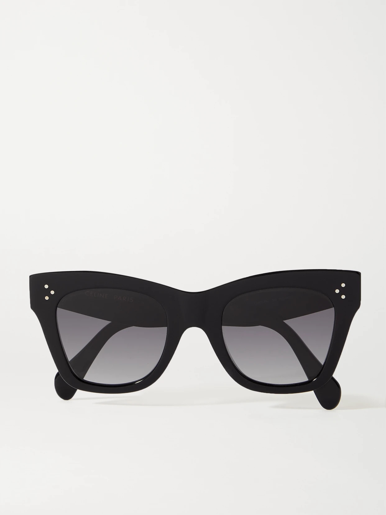 CELINE Eyewear - Oversized Cat-eye Acetate Sunglasses - Black | NET-A-PORTER (UK & EU)