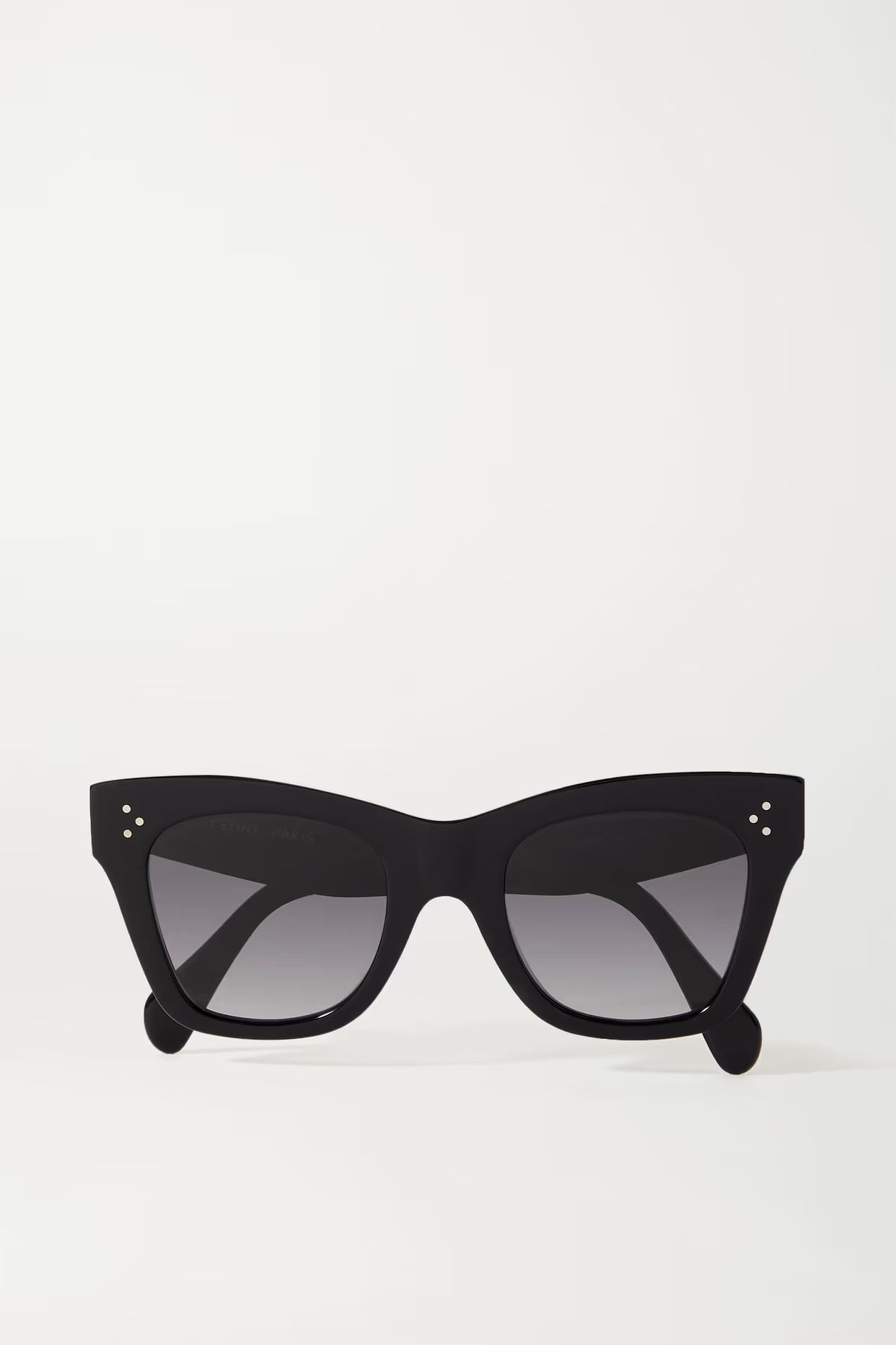 Celine - Oversized Cat-eye Acetate Sunglasses - Black | NET-A-PORTER (US)