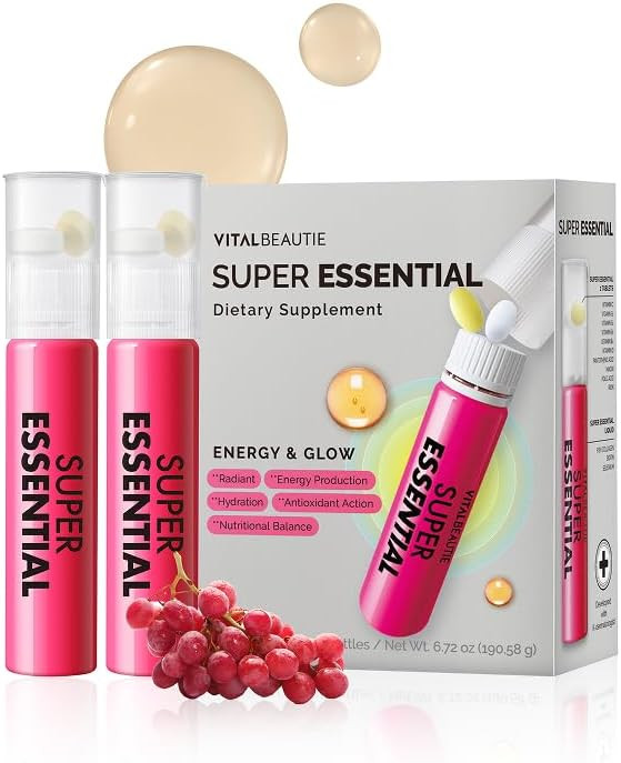VITALBEAUTIE Super Essential (7-Day) – Women’s All‑in‑One Beauty + Multivitamin Ampoules ... | Amazon (US)