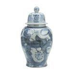 Blue & White Porcelain Silla Flower Temple Jar | Scout & Nimble