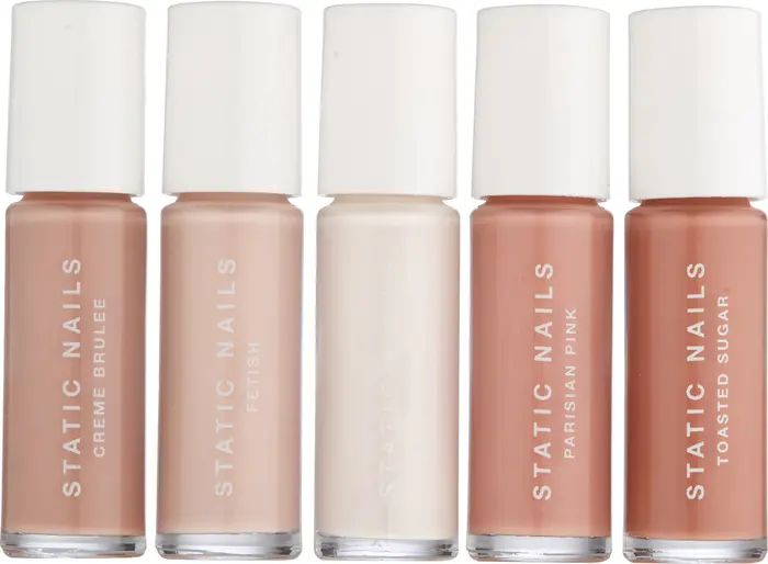 Static Nails Perfect Nudes Nail Color Set | Nordstrom | Nordstrom