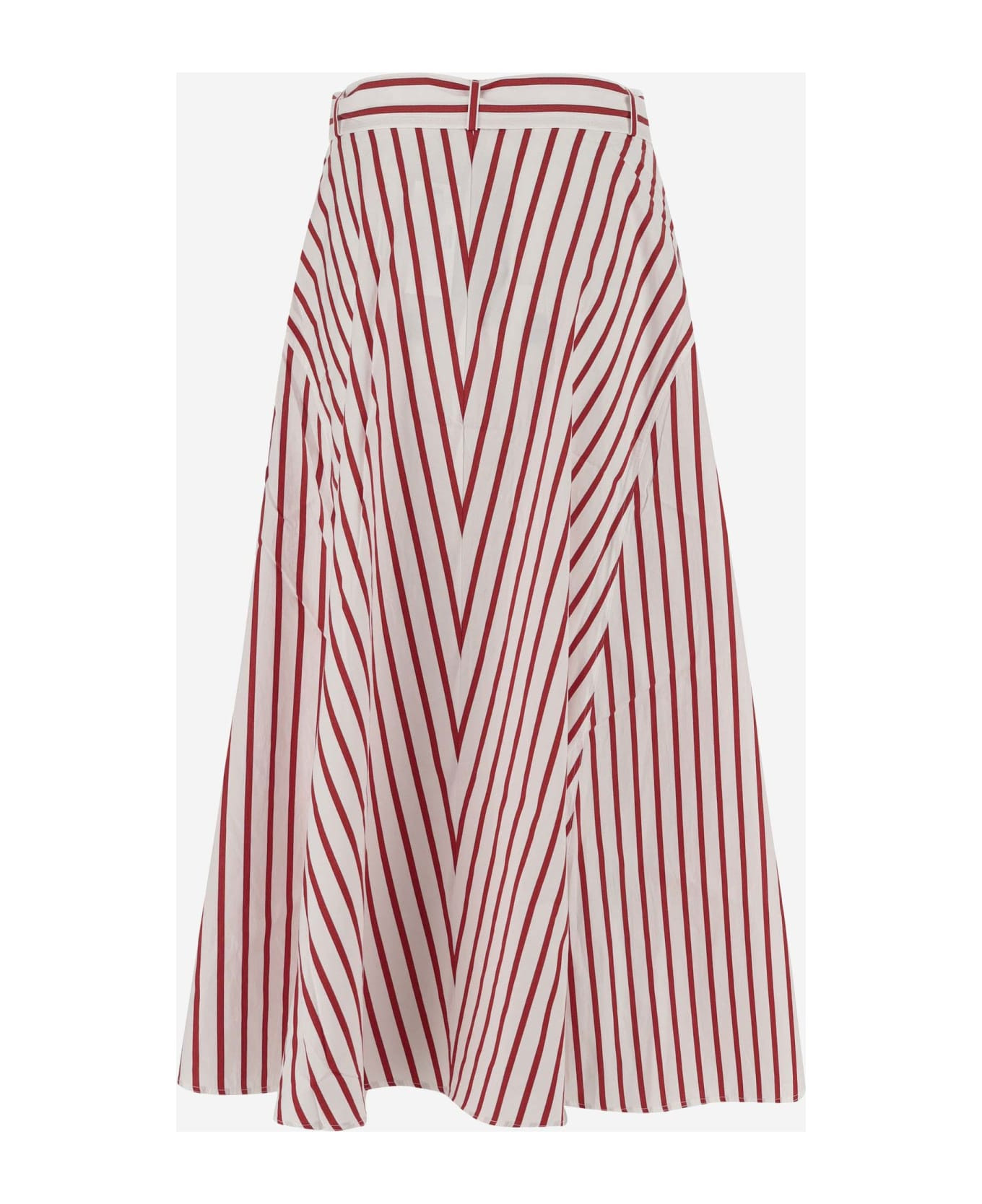 Striped Cotton Skirt Polo Ralph Lauren | Italist.com US
