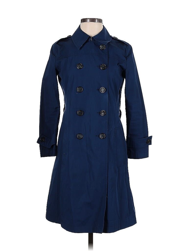 Miu Miu Blue Trenchcoat Size 40 (IT) - 82% off | thredUP