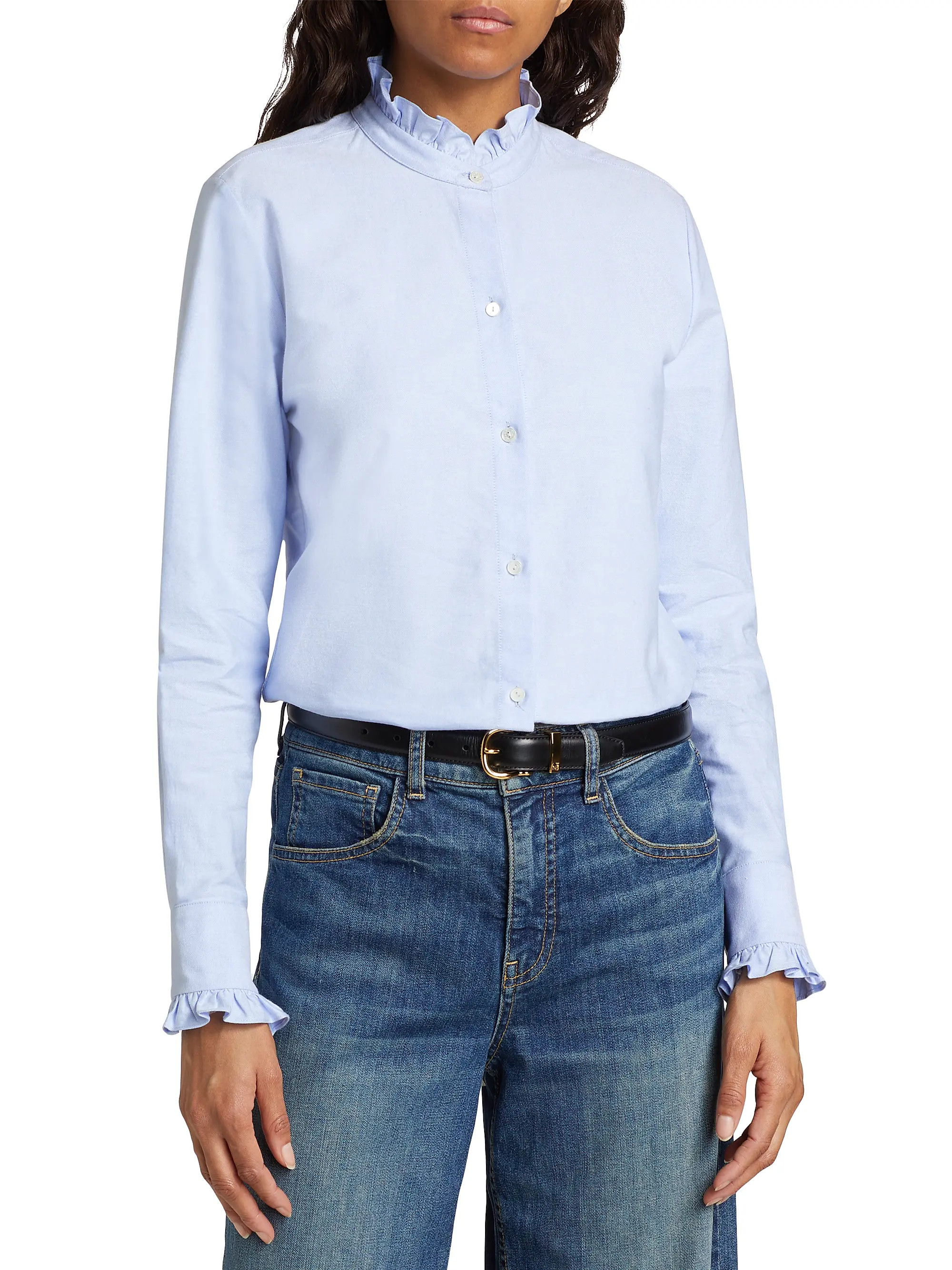 Lydia Button-Up Shirt | Saks Fifth Avenue
