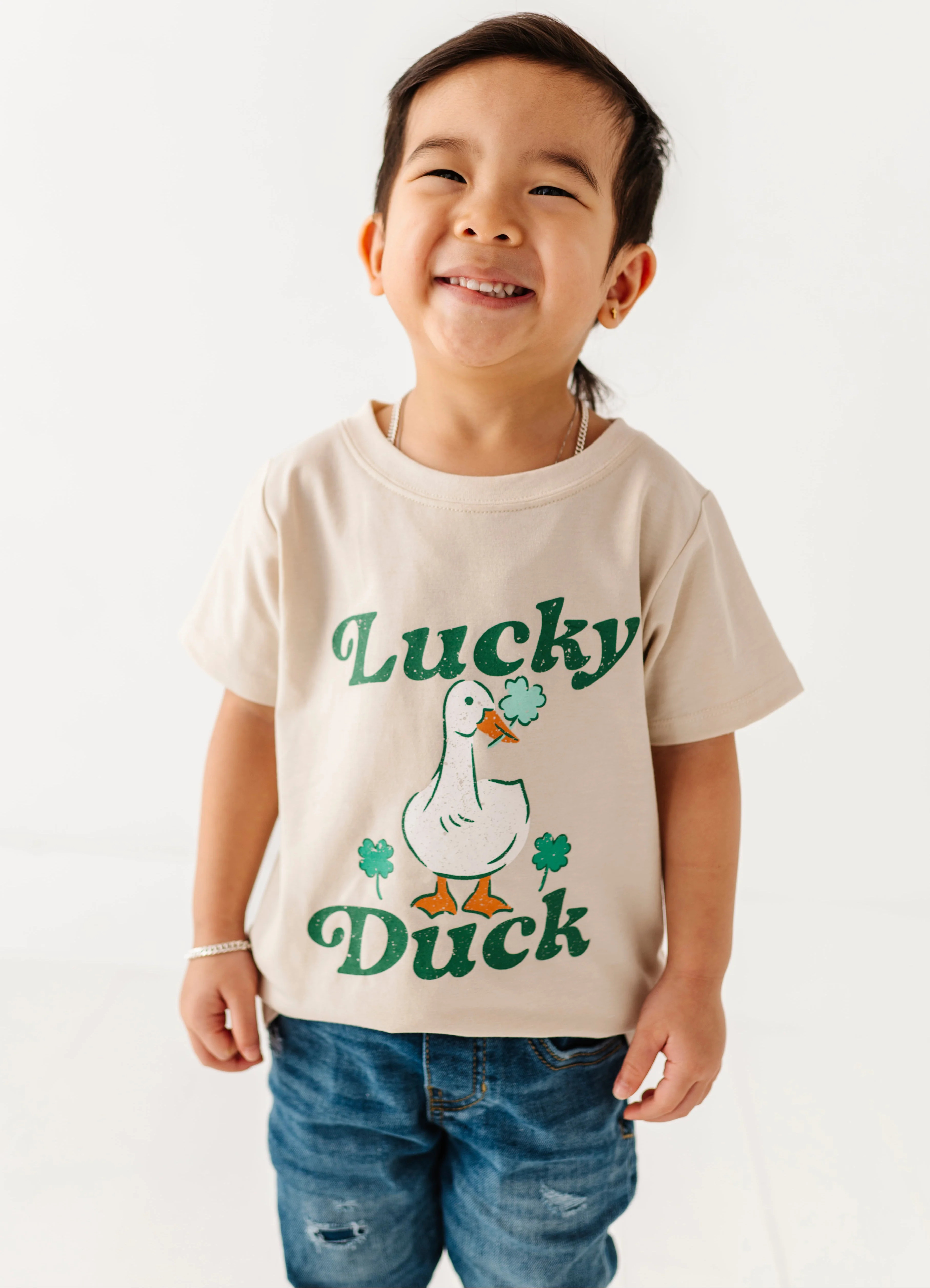 Lucky Duck T-Shirt | Birdie Bean
