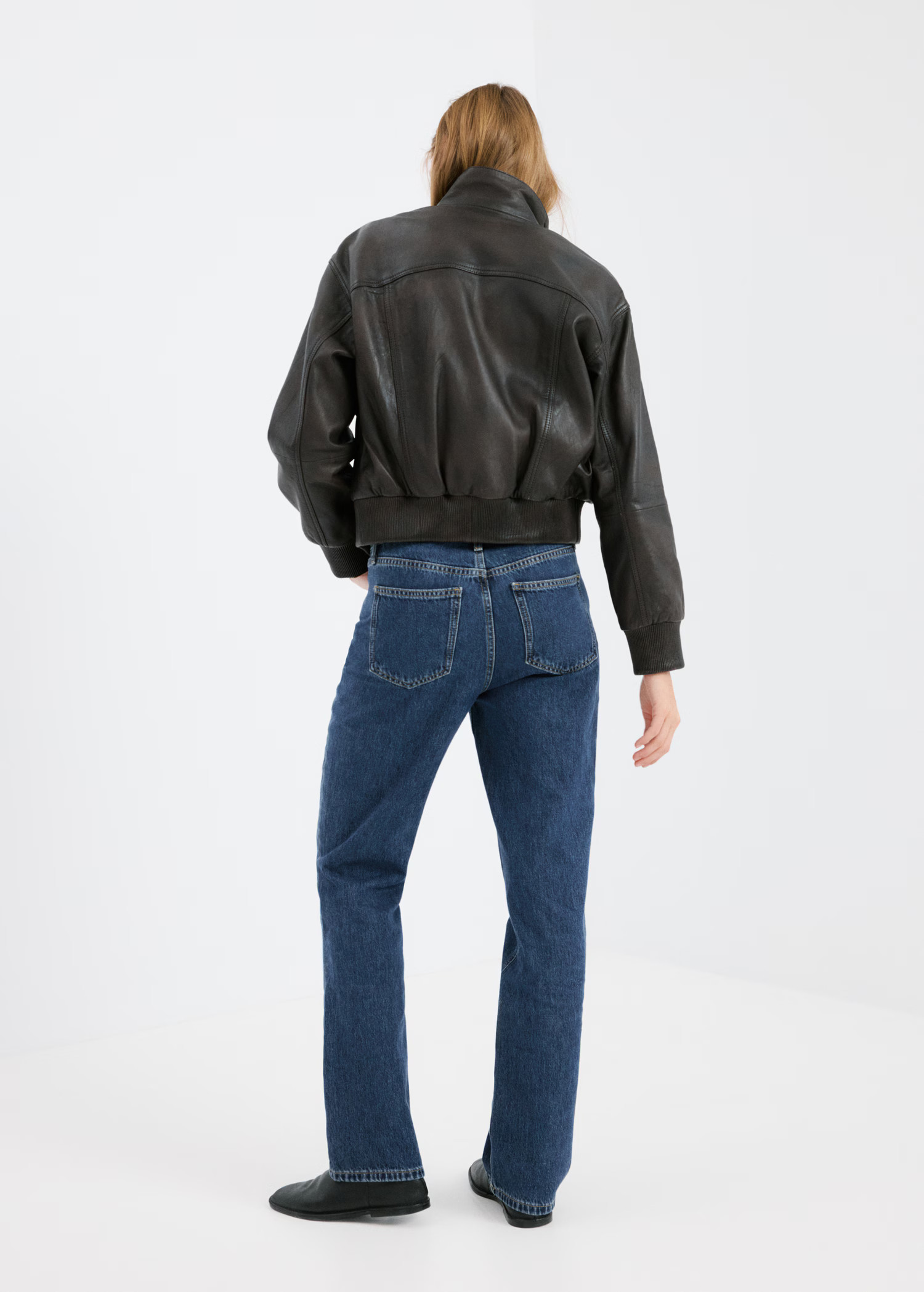 Matilda medium-rise straight-fit jeans | MANGO (UK)