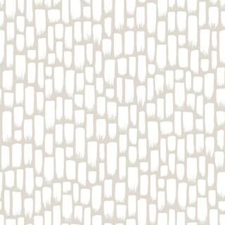 RoomMates Sumi-E Taupe and White Peel and Stick Wallpaper (Covers 28.18 sq. ft.)-RMK11493WP - The... | The Home Depot