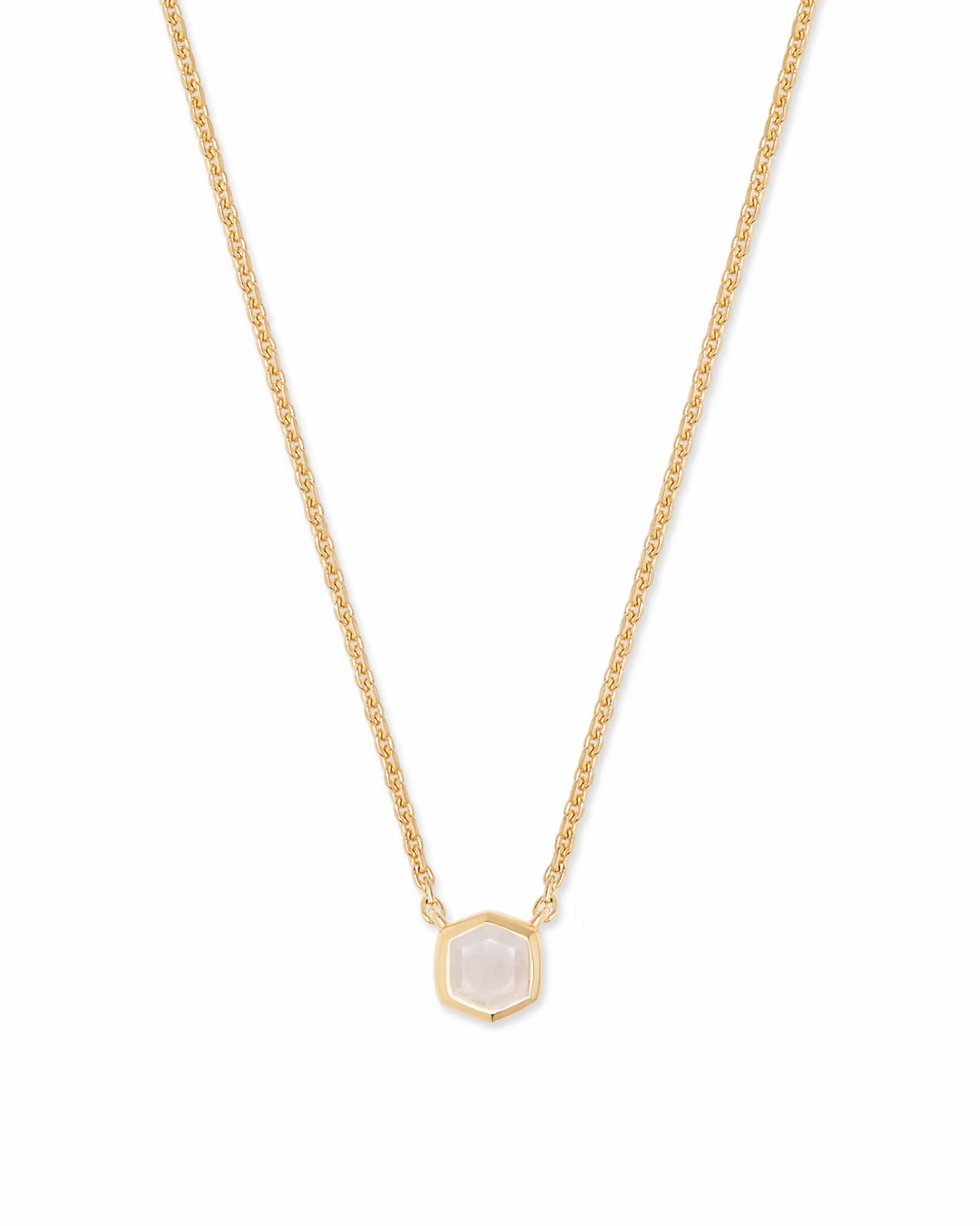 Davie 18K Gold Vermeil Pendant Necklace in Rainbow Moonstone | Kendra Scott | Kendra Scott