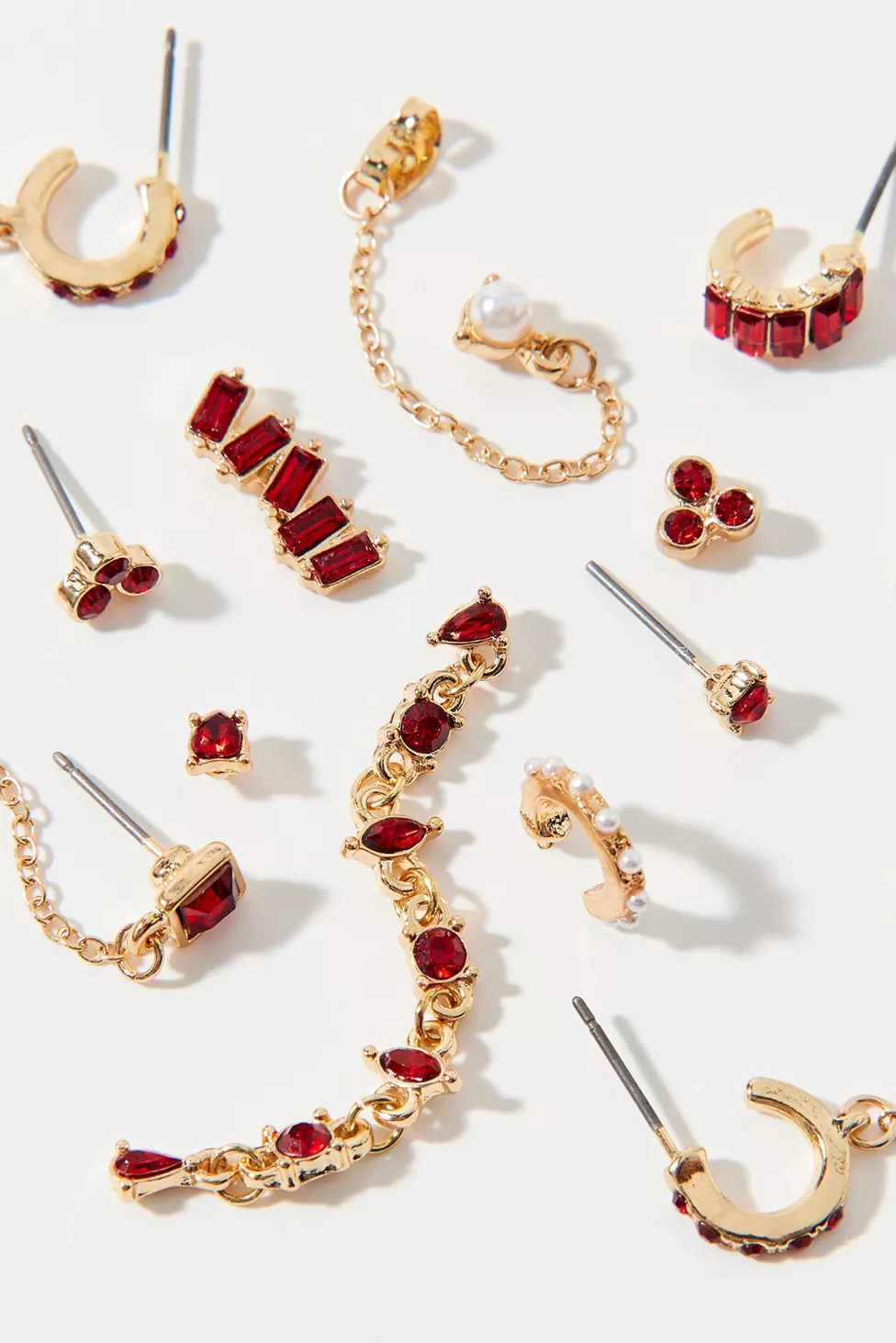 Camilla Rhinestone Earring Set | Urban Outfitters (US and RoW)