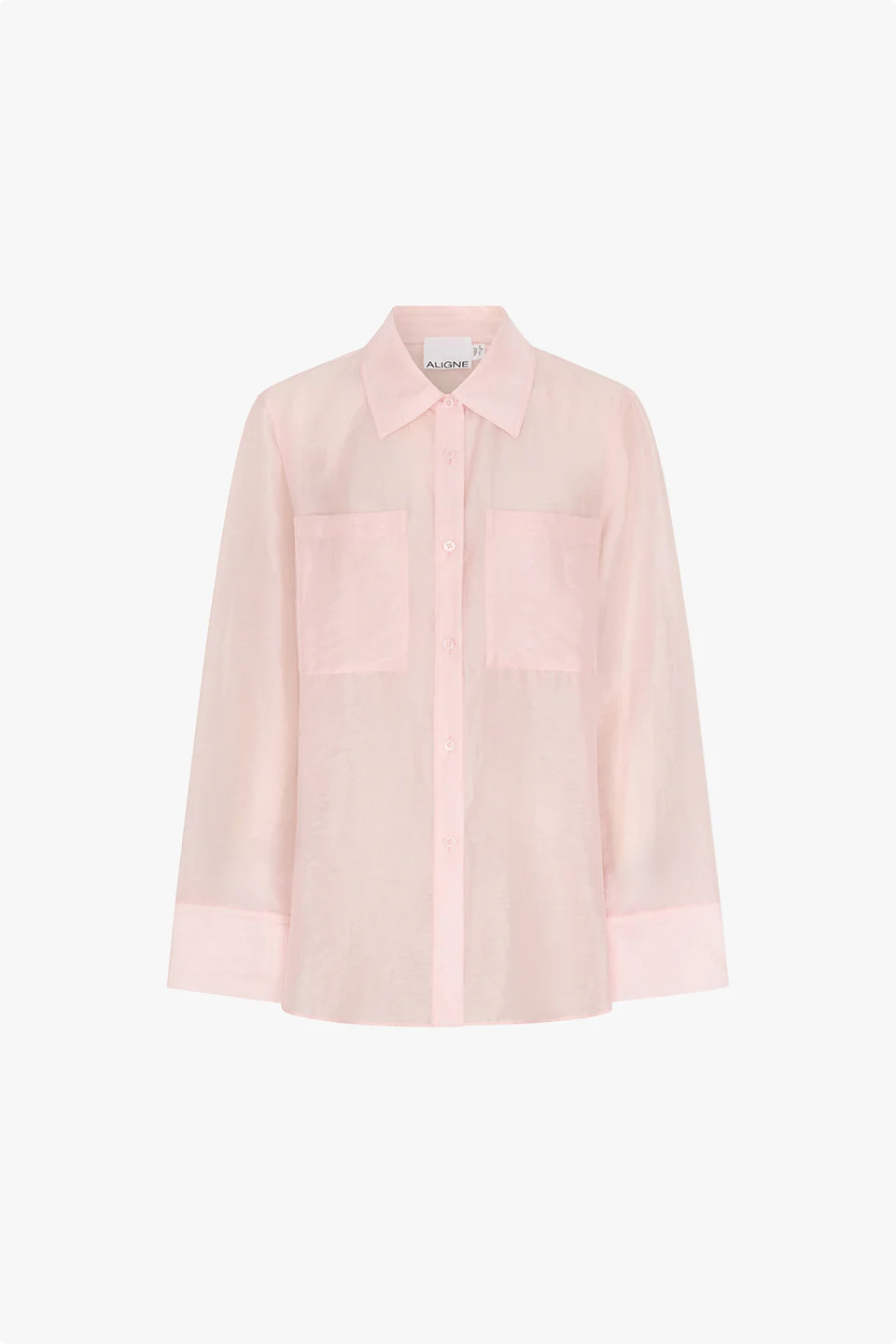 ALIGNE Sheer Shirt - Pink | Cher | ALIGNE USA