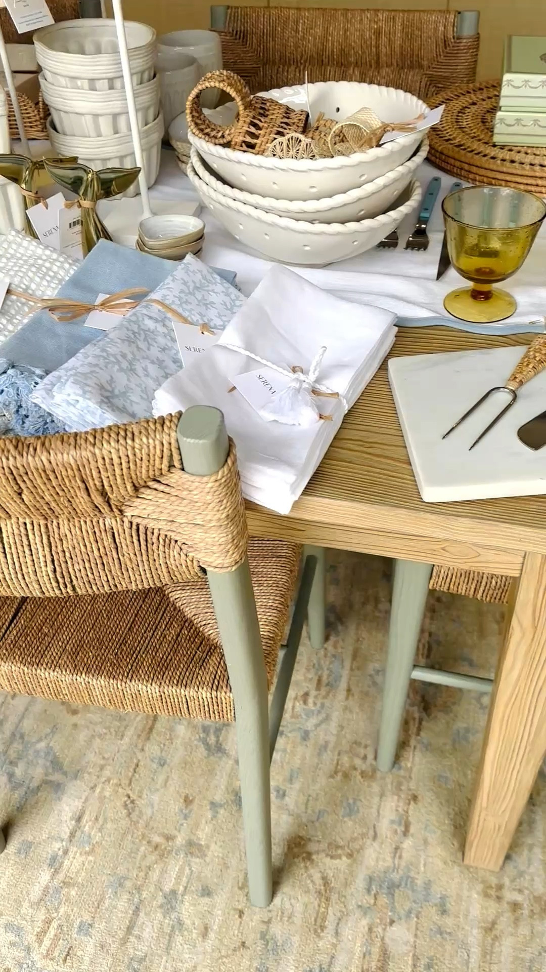 Coastal chic dining with relaxing vibe. Final day up to 30% off at Serena&Lily. 

#LTKFestival #LTKHome #LTKSaleAlert