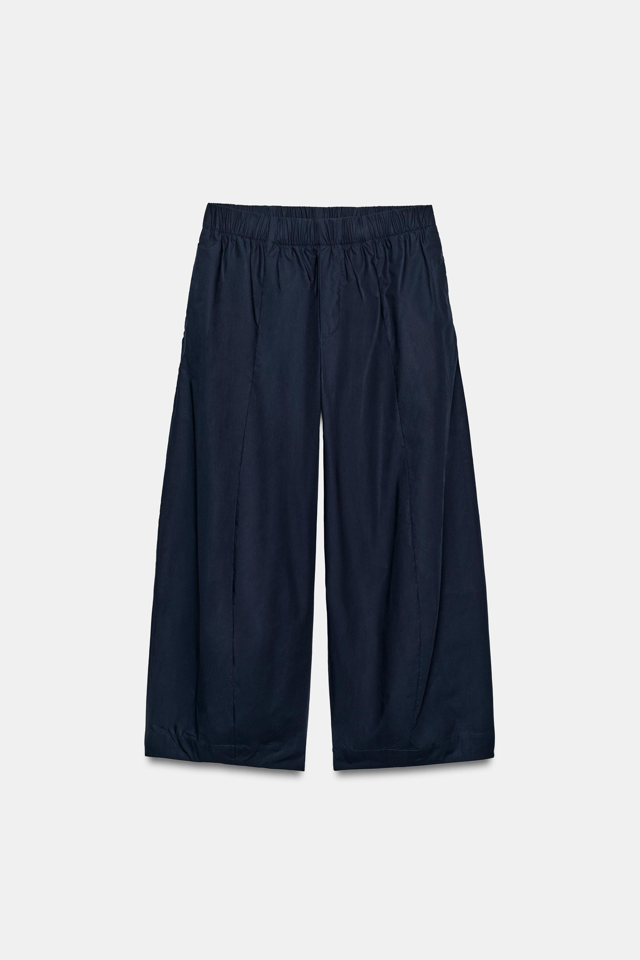 ZW COLLECTION BARREL PANTS | Zara US