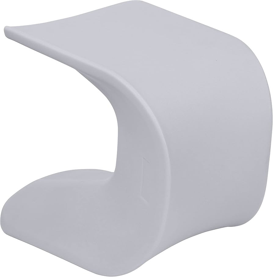 ECR4Kids Wave Seat, 18in - 19.6in Seat Height, Perch Stool, Light Grey | Amazon (US)