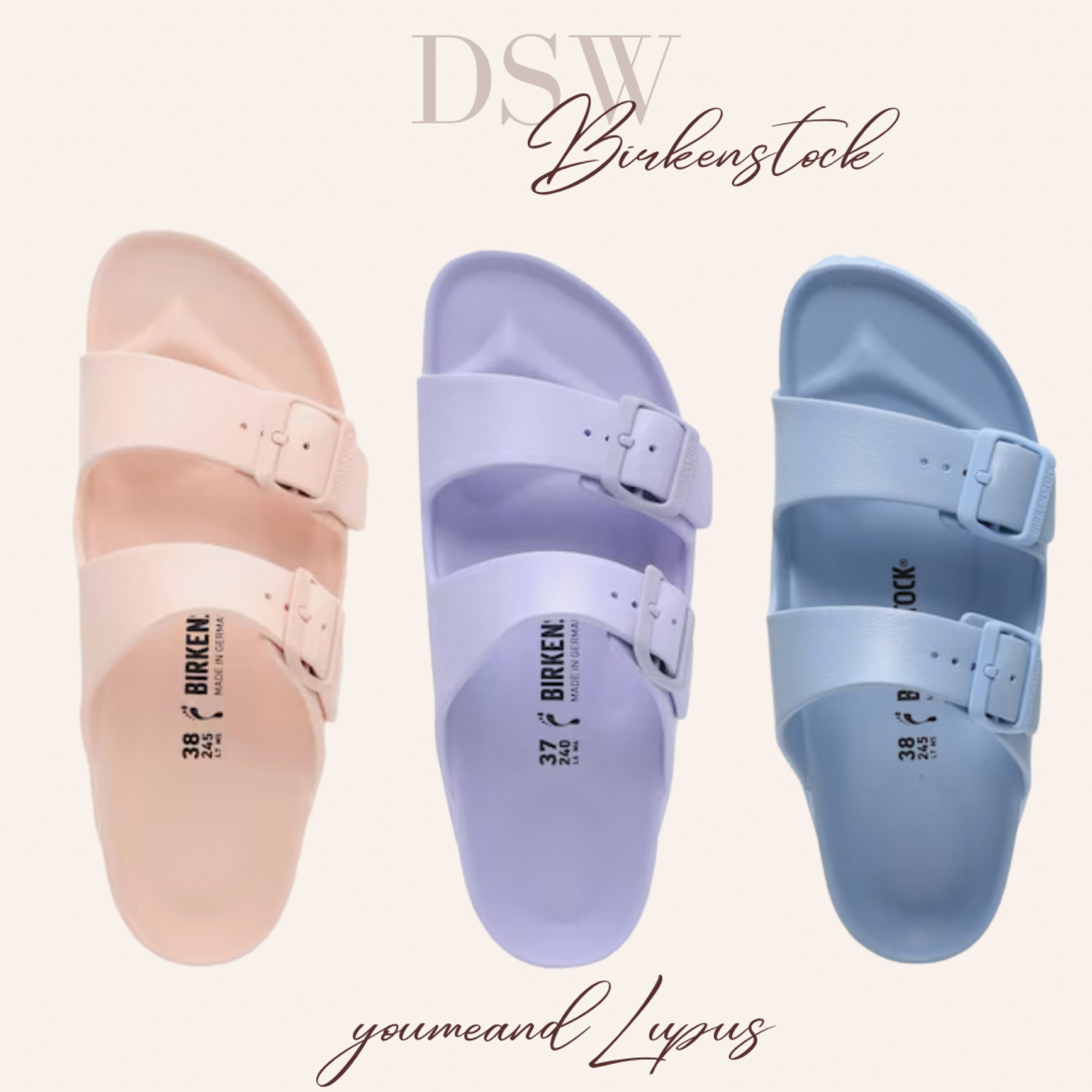 DSW Birkenstock’s, Arizona Essential Slide Sandal, end of summer sandal, back to school sandal, DSW find, shoes, YoumeandLupus, comfy sandal

#LTKSeasonal #LTKshoecrush #LTKBacktoSchool