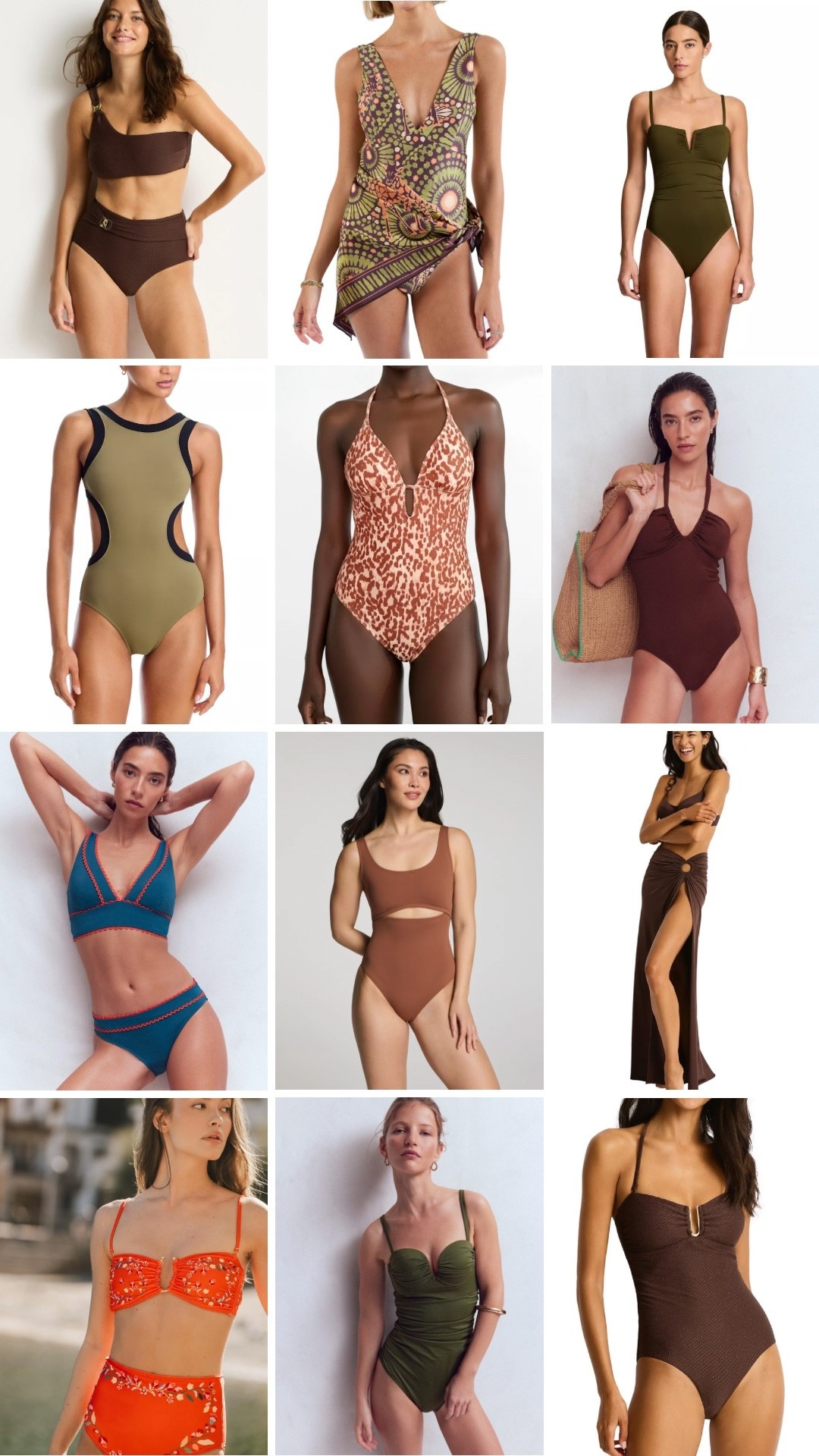 Swim suits for moms, true autumn, soft autumn, dark autumn, midsize mom, over 40, full coverage swim, mom swim, brown, halter, high rise, cutout one peice, smoothing swim, support swim, coverup, lime, marine blue, warm blue,

#LTKmomlife #LTKSwim #LTKMidsize