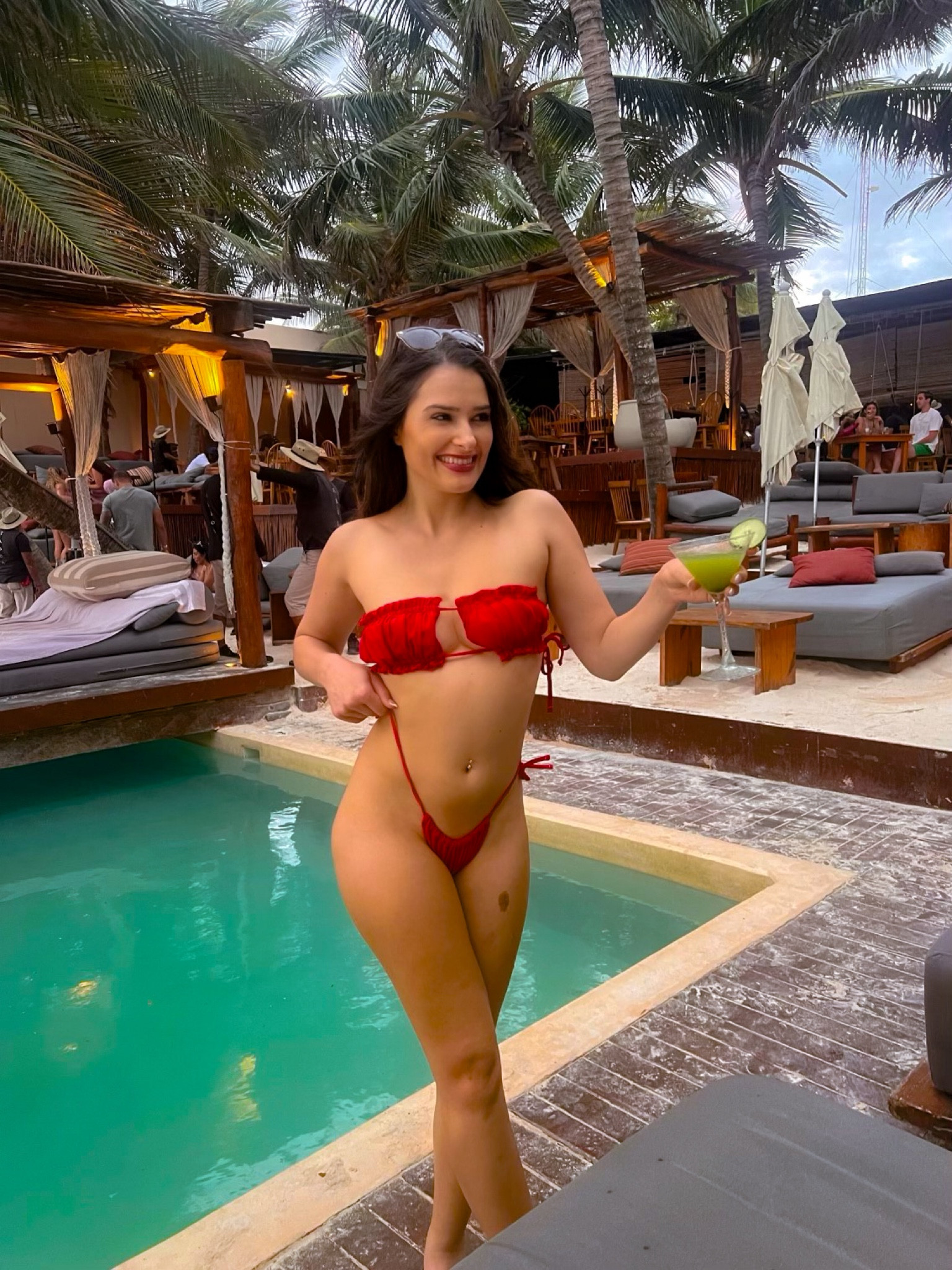 Best vacation sunglasses red bikini swimsuit 

#LTKtravel