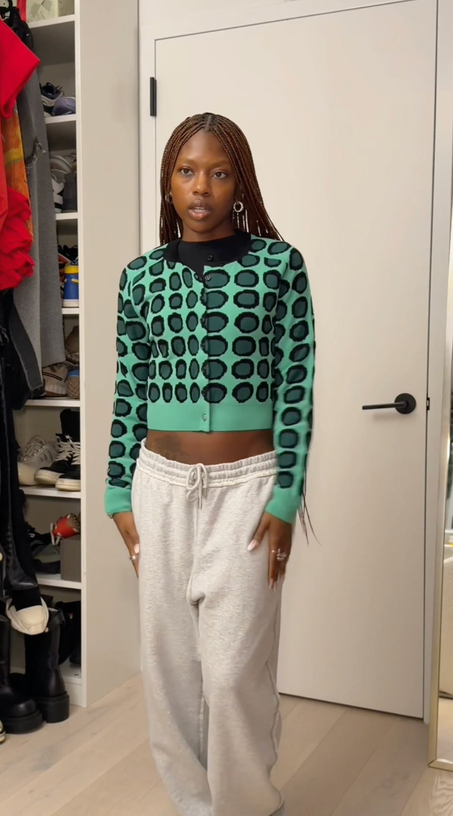 Christopher John Rogers -
Wiggle Dot Jacquard Cropped Knit Cardigan ✨ Sharing items I got from the sample sale!  

 #LTKHoliday #LTKootd #LTKStyleTip