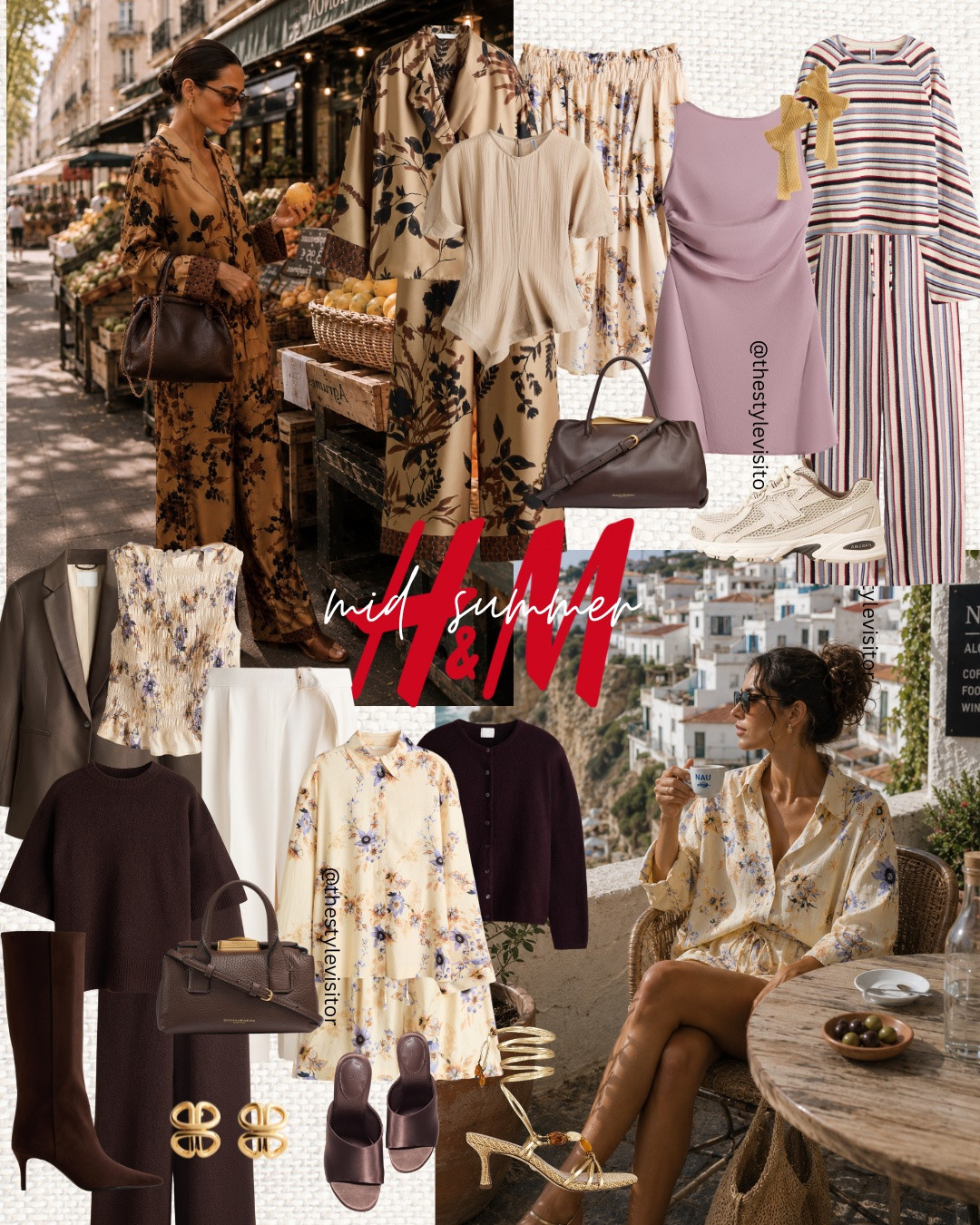 Mid-summer neutrals with a hint of plum, chocolate brown and soft florals 🤎🌸
Hit that ❤️ button to come back later to shop

: H&M new arrivals, H&M outfit ideas, neutral outfits, brown outfits, chocolate brown, espresso accessories, floral dress, floral co-ord, matching set, elevated basics, capsule wardrobe, everyday style, effortless chic, minimalist fashion, European summer, Paris style, resort wear, transitional style, autumn preview, LTK fashion

#LTKdatenight #LTKstyletip #LTKworkwear