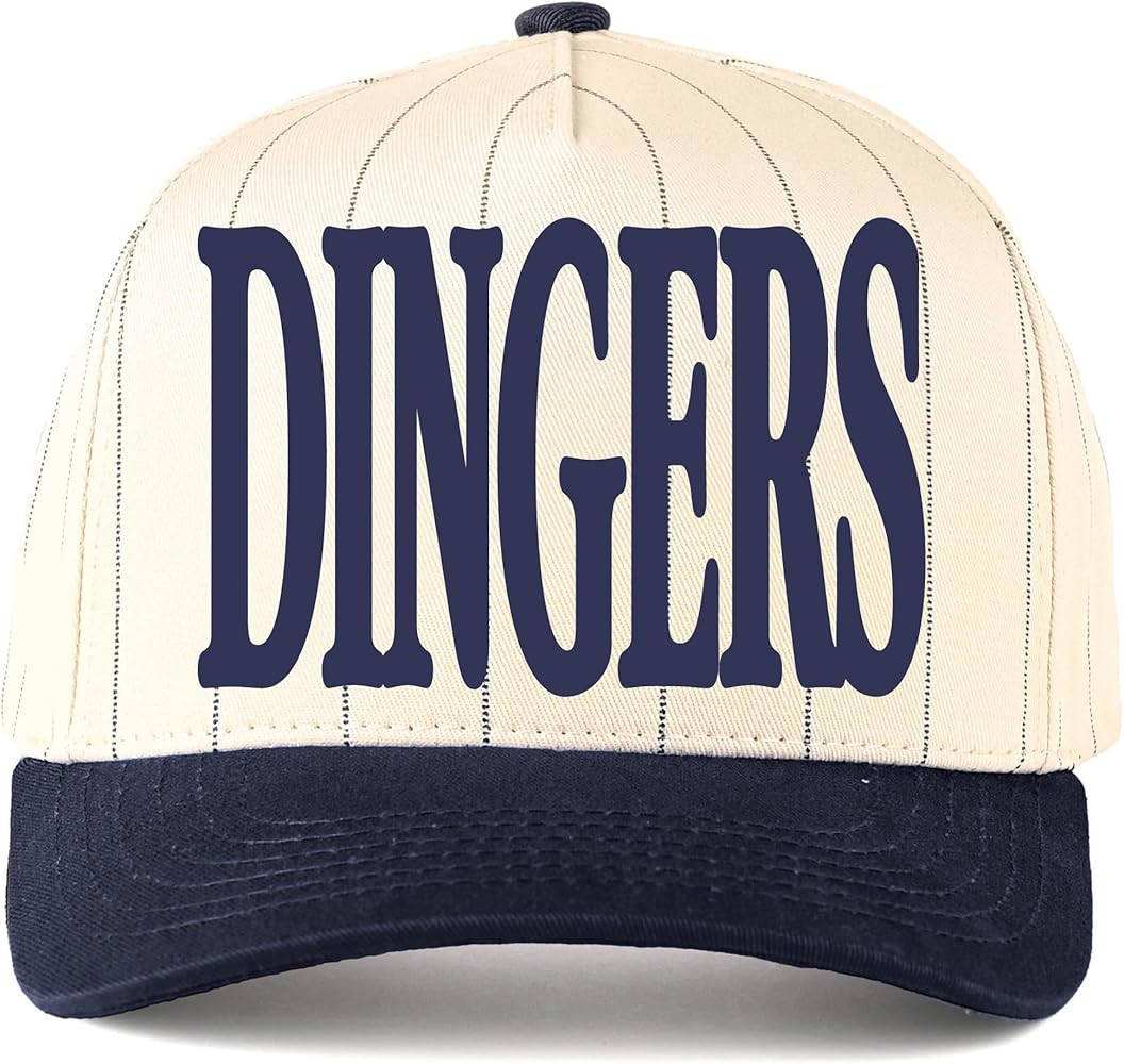 Baseball Season Navy Pinstripes Hat | Amazon (US)