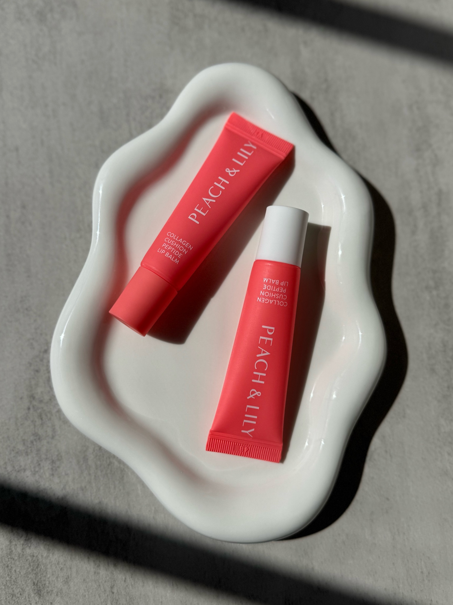 Lip Balm 

Available in Cleab Balm & Sheet Peach 
✨Collagen 
✨9 peptides & 5 ceramides 
✨Hyaluronic Acid 
✨Peach Extract 

#LTKBeauty