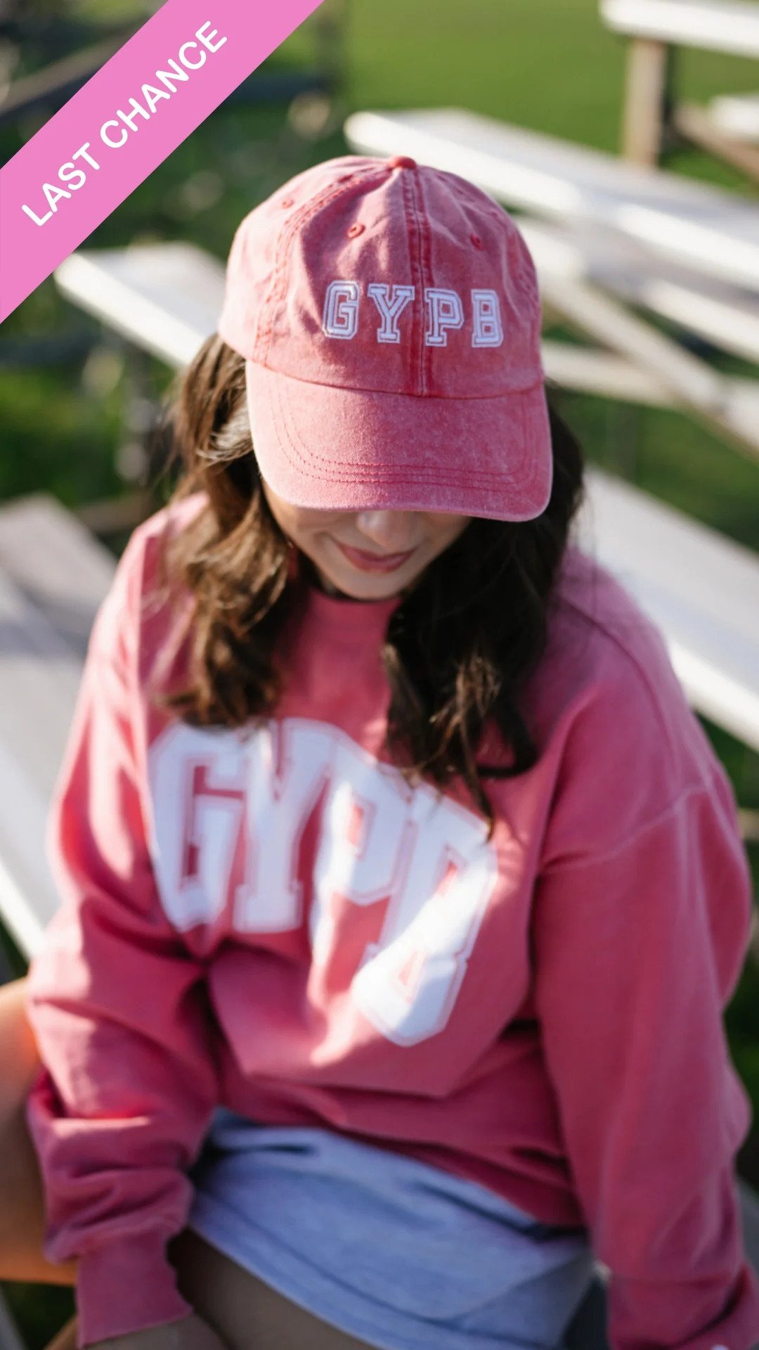 GYPB® Varsity Collection Red Hat | Get Your Pink Back