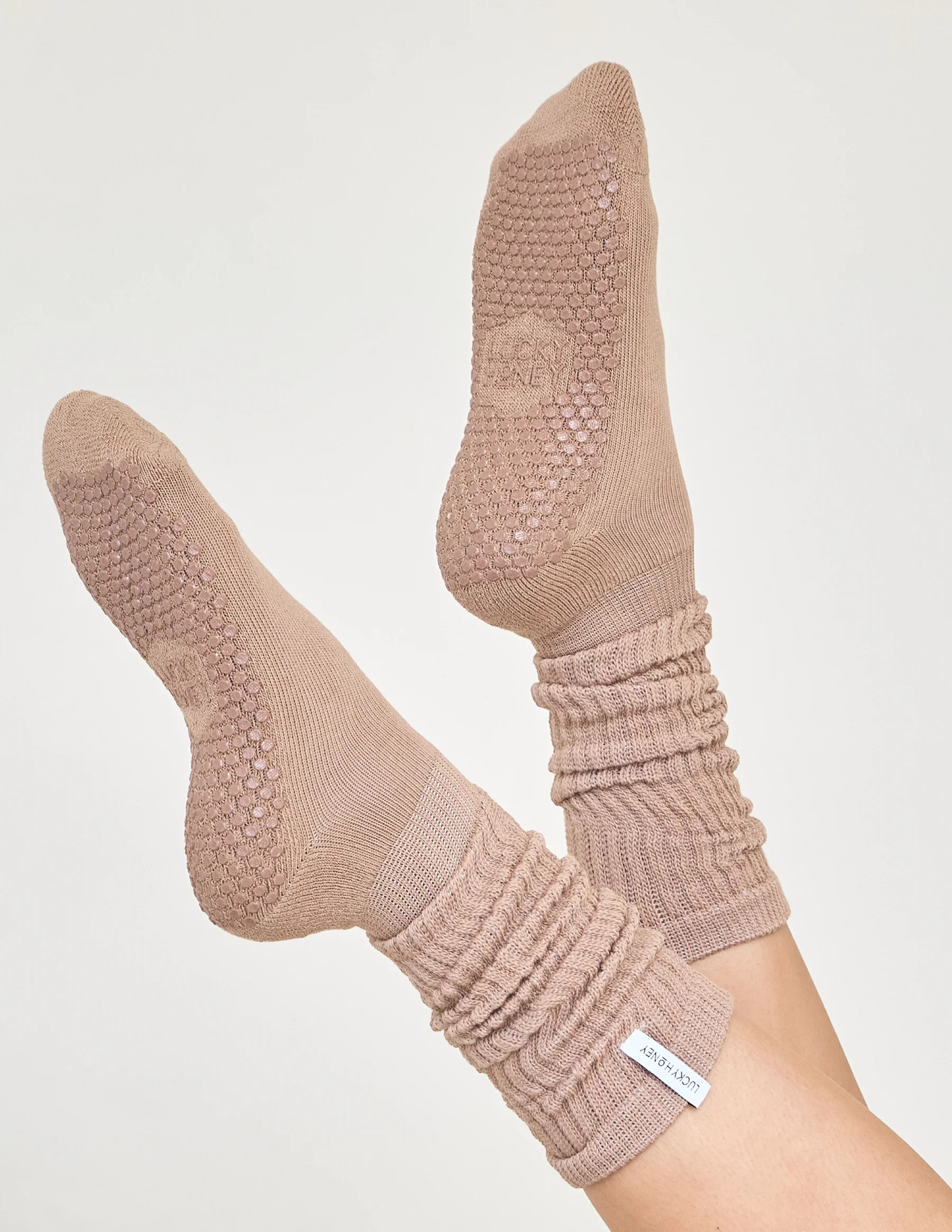 The Scrunch Grip Sock | LUCKY HONEY