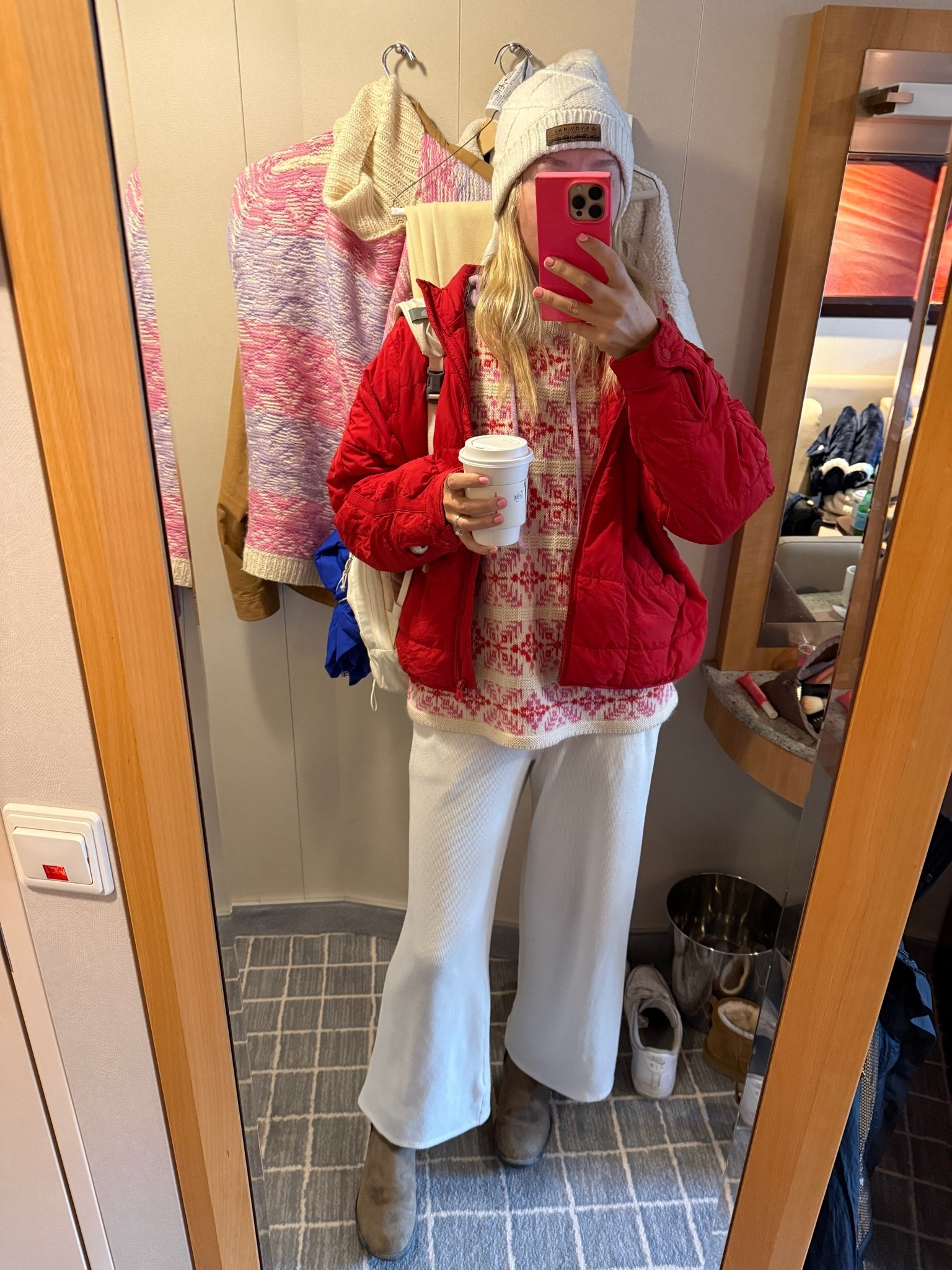colorful and comfy cold weather outfit for travel 🧳

#LTKootd #LTKSeasonal #LTKTravel