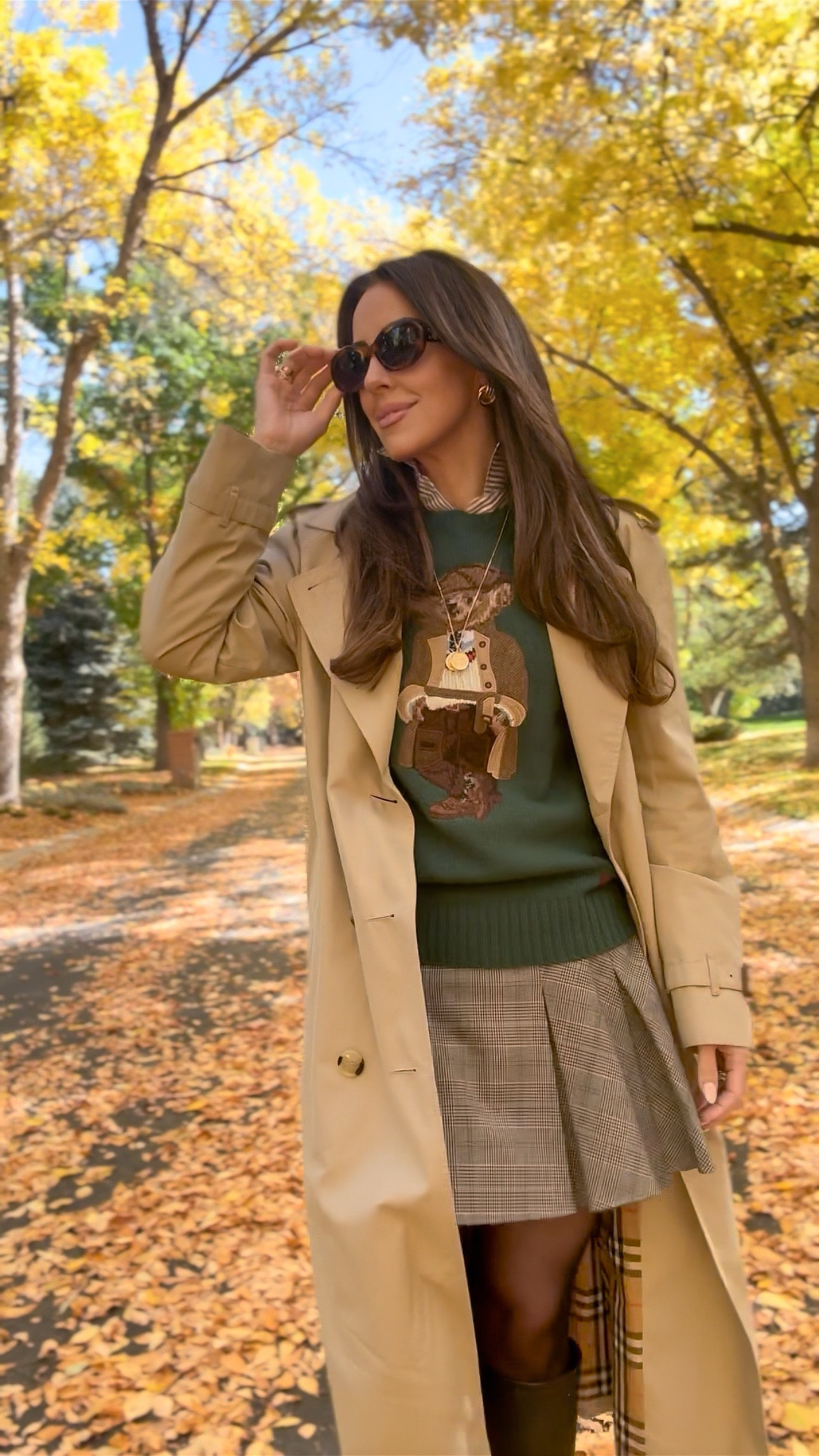 Teddy bear season! Wearing the XS in men’s in this adorable sweater 🧸