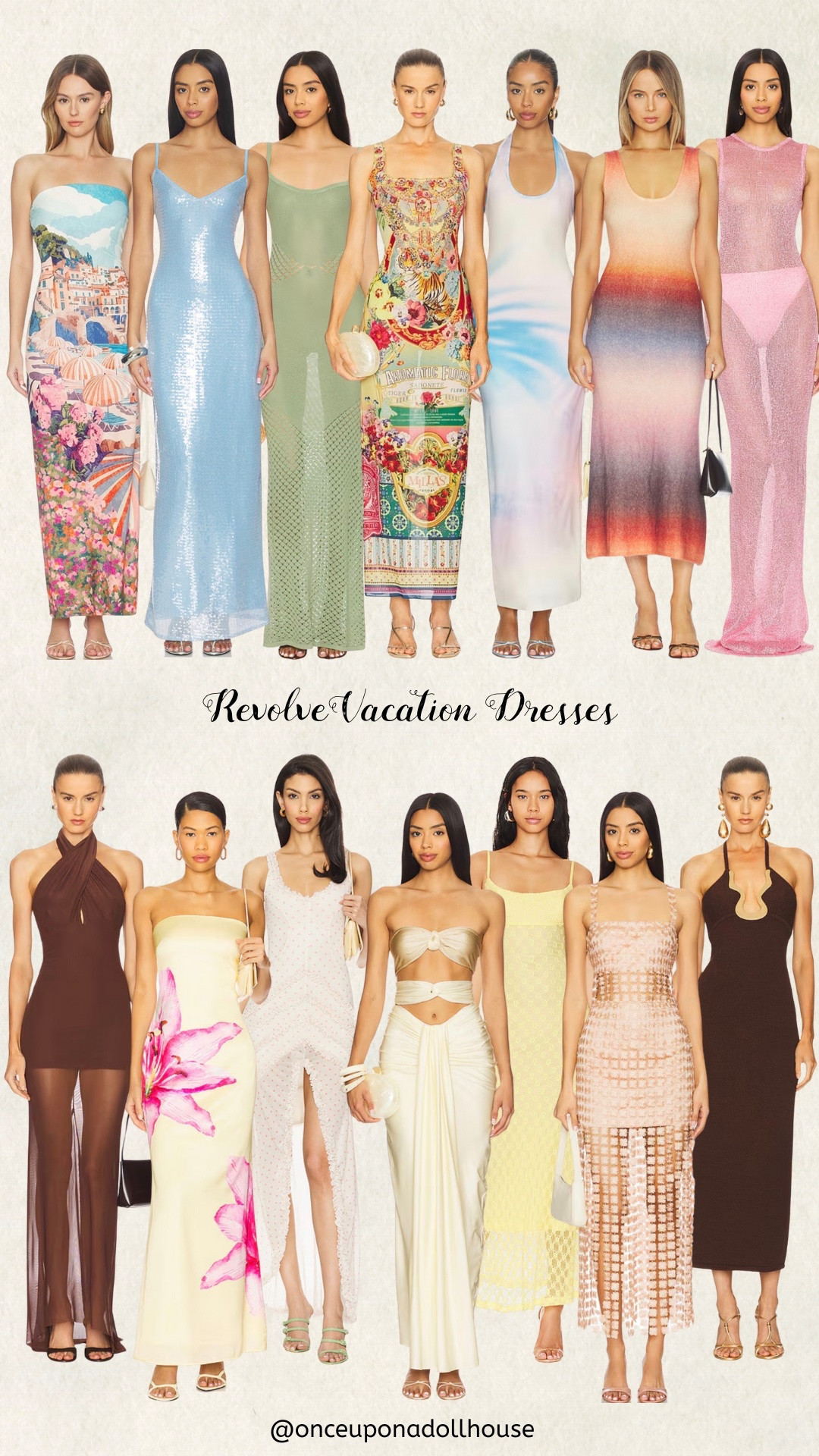 Revolve Vacation Dresses! 

Maxi dresses, spring dresses, vacay dresses 

#LTKSeasonal #LTKTravel #LTKootd