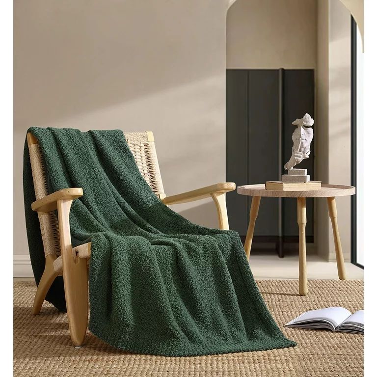 Better Homes & Gardens Cozy Knit Throw, Emerald, 50" x 72" | Walmart (US)