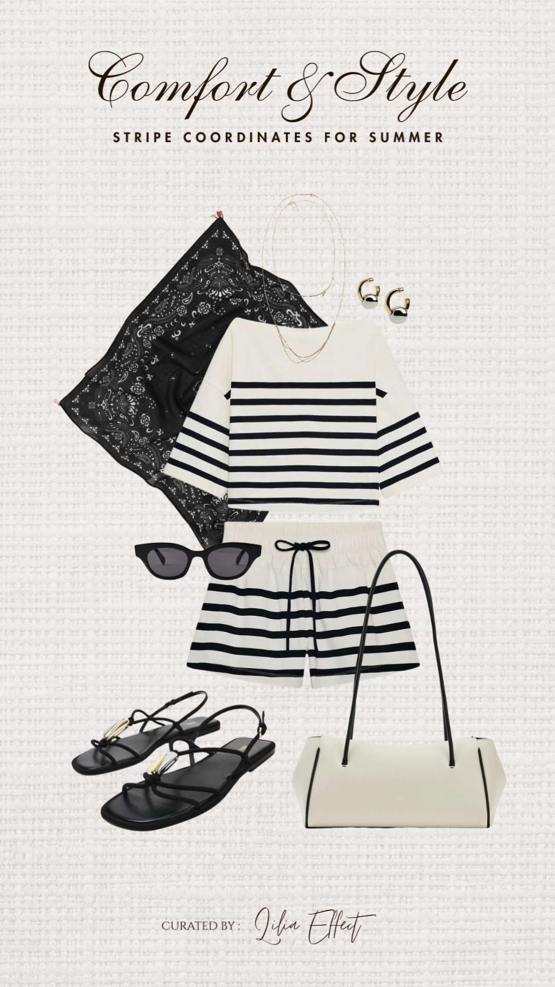 Comfort & style — stripe coordinates for summer 🤍 Easy matching sets, relaxed silhouettes, and timeless stripes perfect for effortless warm-weather dressing. ✨
 

 #LTKdayinmylife #LTKgrwm #LTKootd