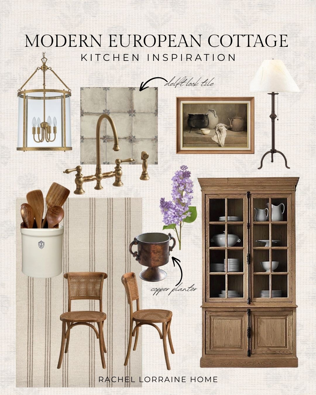 If you love the Modern European Cottage style, I’ve pulled together some inspiration pieces you can find on @Wayfair !

This look feels warm, collected, and timeless with a mix of warm wood tones, brass accents, aged copper finishes, woven textures, and other classic elements that give a kitchen character and charm.

I love this style because it feels elevated without being overly formal—beautiful, welcoming, and lived-in all at the same time. 🤍

I’ve linked everything below if you’d like to recreate a similar look in your own home.

#wayfaircreator #wayfairfinds #europeancottage #moderncottage #kitcheninspiration #kitchendesign #classicinteriors #homedecorideas #timelessstyle

#LTKHome
