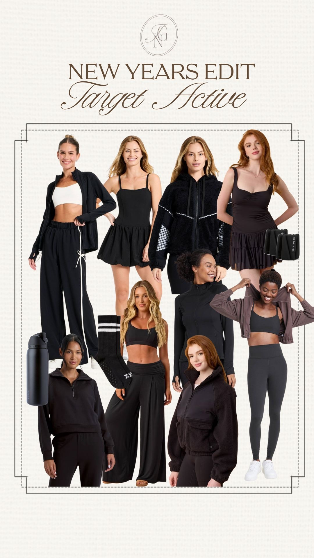 activewear from Target 🤍 Elevated basics you’ll reach for on repeat all year long 🖤

#targetfinds #blackactivewear #activebasics #modernathleisure #newyearuniform #effortlesswear #active #gymwear #leggings #socks #waterbottle #weights #lookforless #target

#LTKActive #LTKfitnessgoals #LTKFindsUnder50