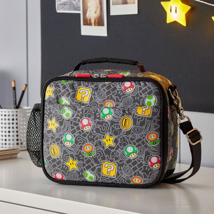 Super Mario™ Gear-Up Glow-in-the-Dark Cold Pack Lunch Box | Pottery Barn Teen
