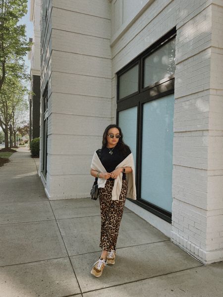 Leopard print skirt, new balances, Celine sunglasses dupe, summer look, spring street style #springstyle #leopardskirt #newbalance

#LTKstyletip #LTKfindsunder100 #LTKsalealert