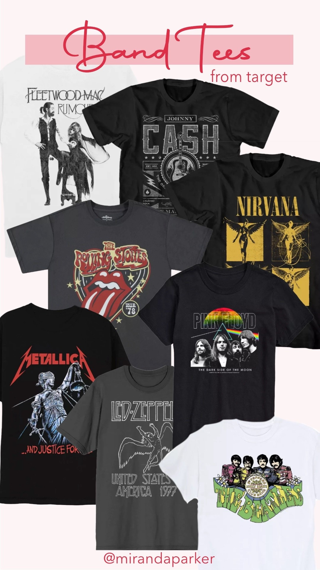 Band tees from Target!

#LTKFestival