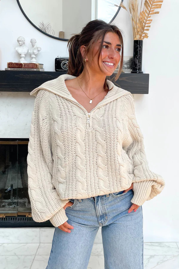 Let's Cuddle Sweater | Grey Bandit
