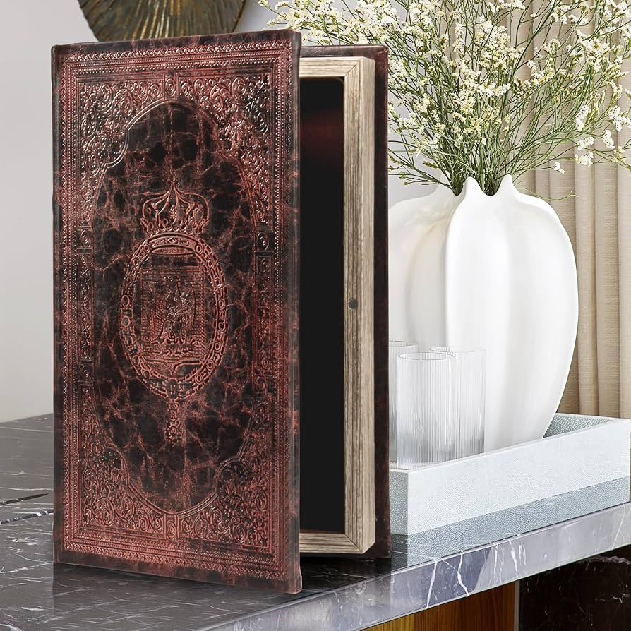 Decorative Fake Book Box Vintage Style | Amazon (US)
