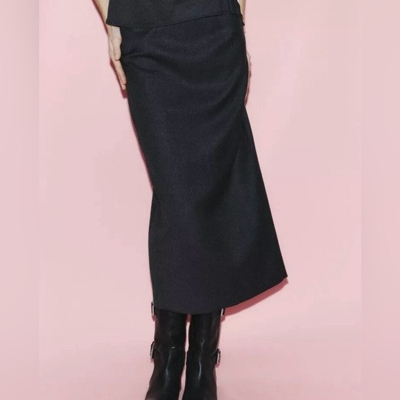ZARA WOOL PENCIL SKIRT ZW COLLECTION | Poshmark