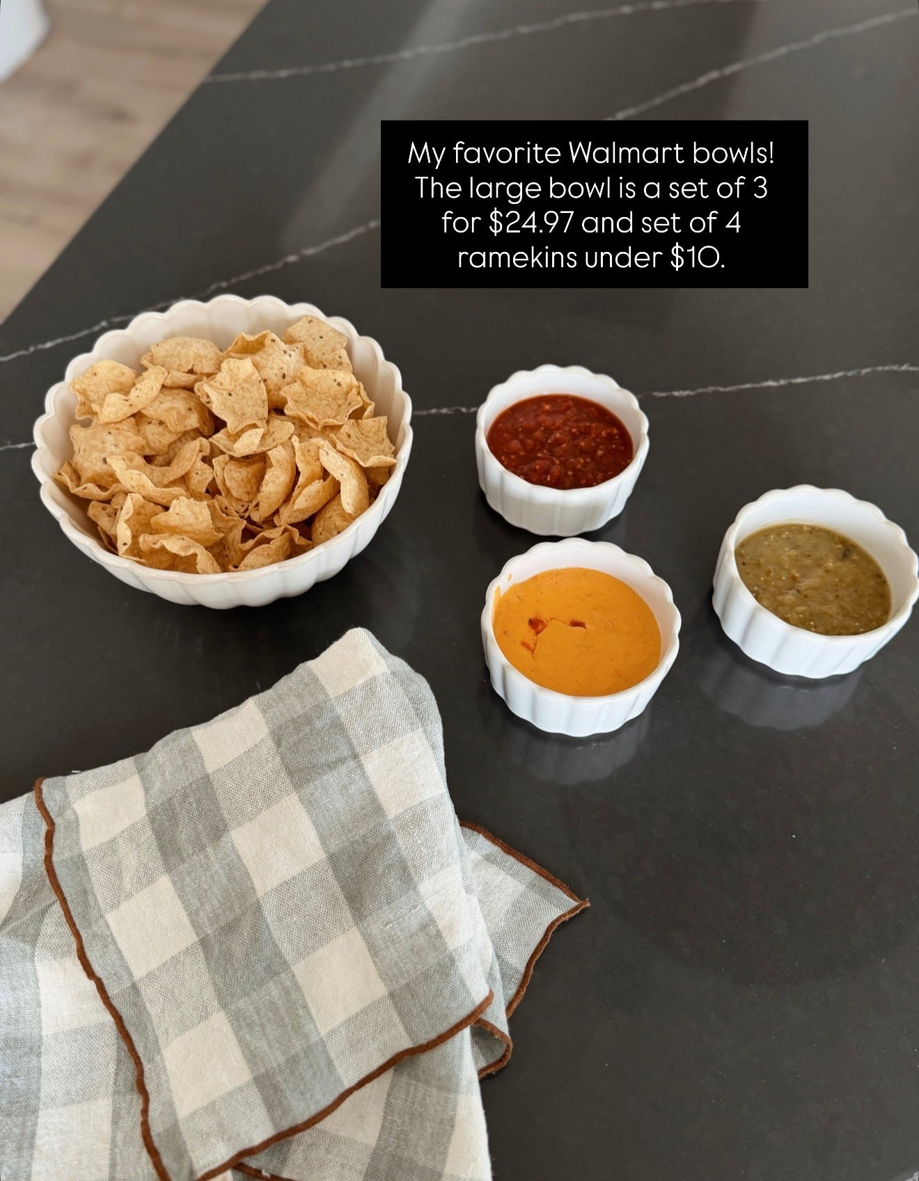My fav Walmart bowls!! The scallop design is so good. We use these daily.

#LTKHome