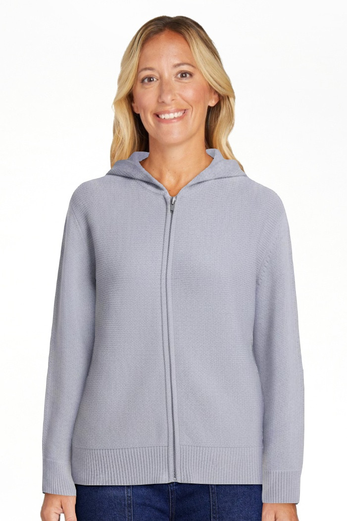 Scenario Women's and Women's Plus Full Zip Hoodie Sweater, Sizes XS-4X | Walmart (US)