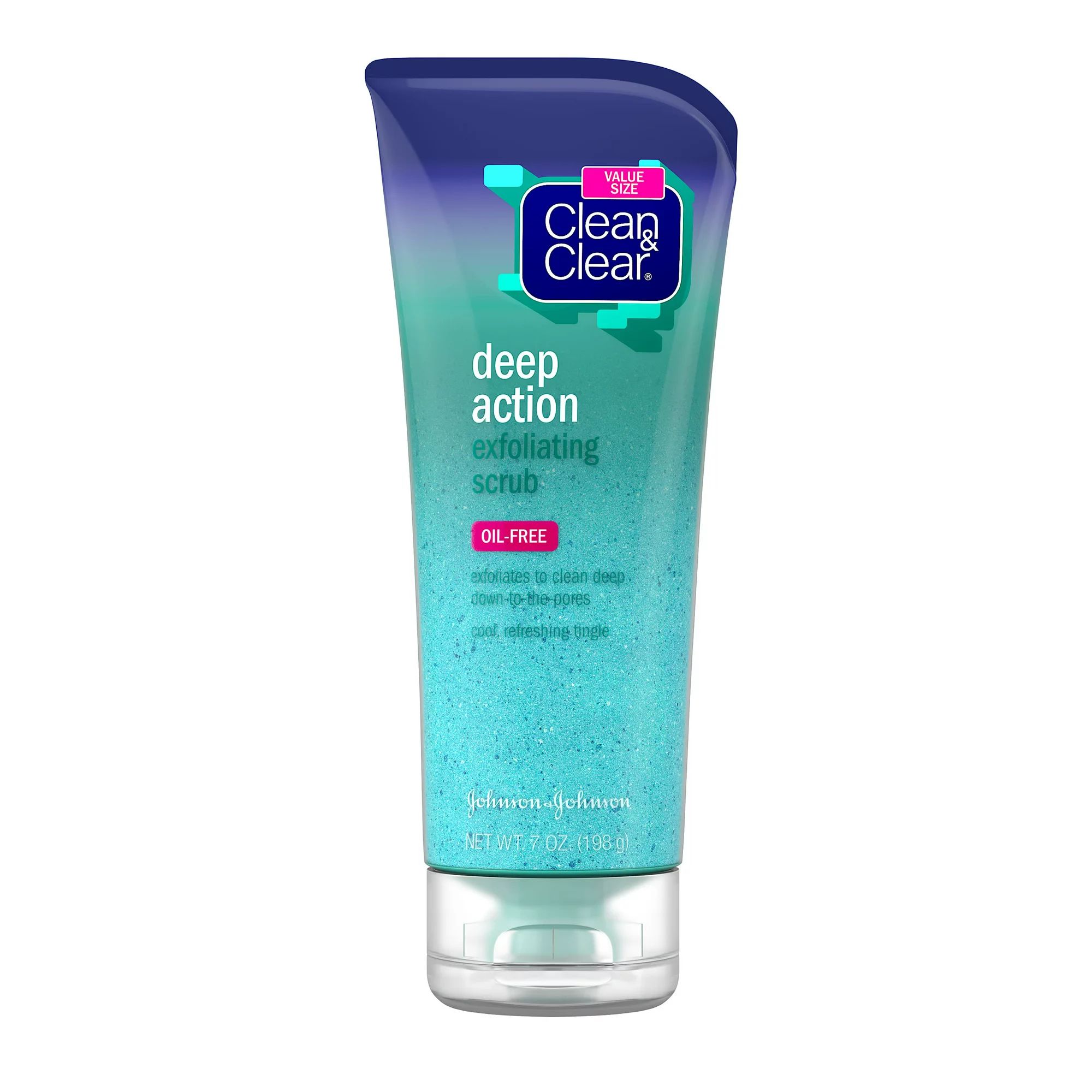 Clean & Clear Deep Action Face Scrub, 7 oz | Walmart (US)