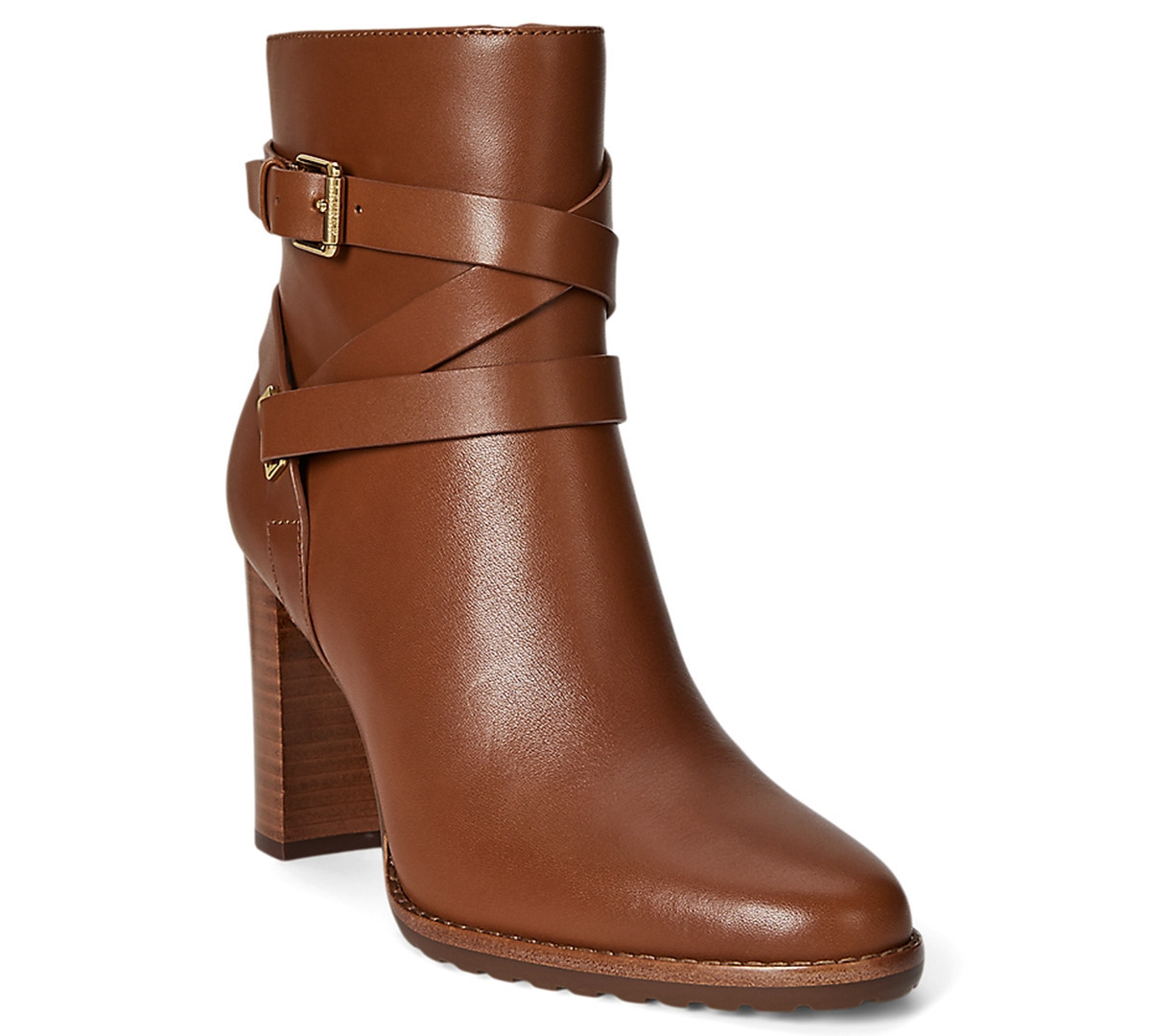 Lauren Ralph Lauren Women's Collins Dress Booties - Lauren Tan | Macy's