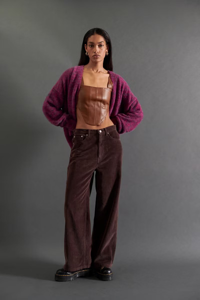 BDG High & Wide Corduroy Pant | Urban Outfitters (US and RoW)