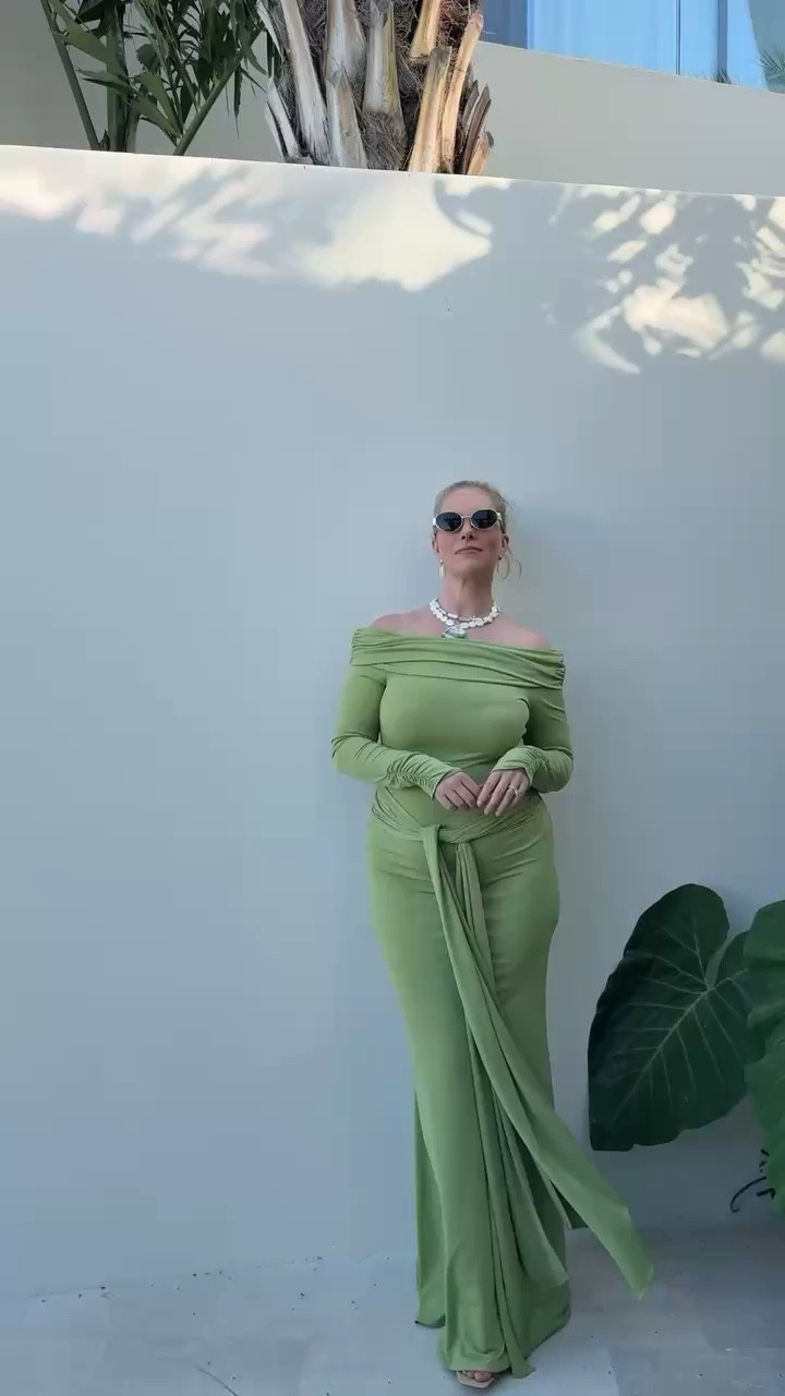 Spring wedding guest dress🤍