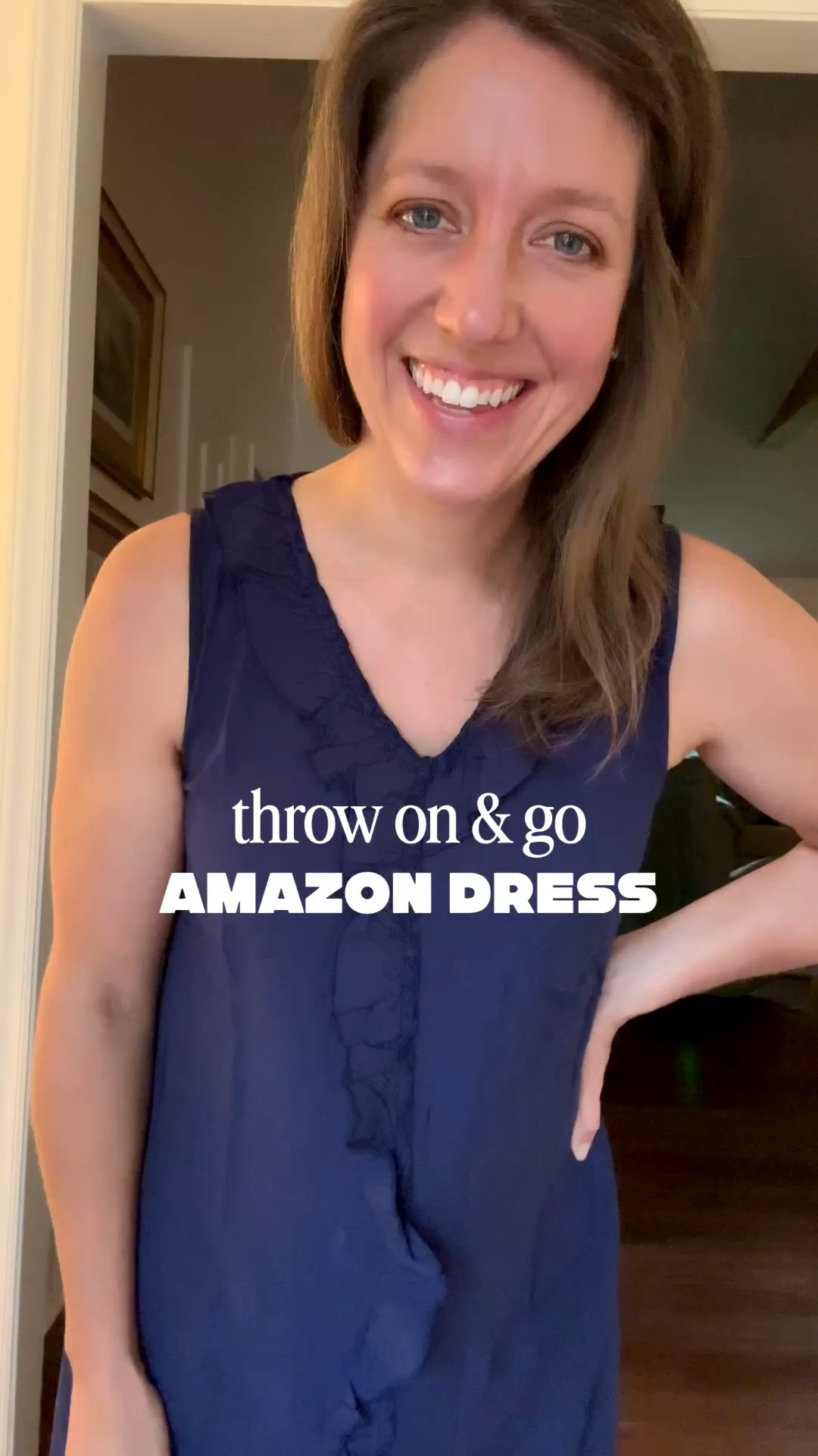 Easy breezy summer dress. Throw on and go 

Wearing my normal size. Great fit and material. Also love the other color ways

#LTKOver40 #LTKWorkwear #LTKTravel
