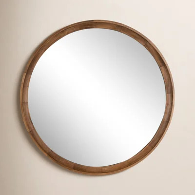 Zoie Wood Mirror | Wayfair North America